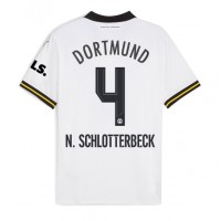 Echipament fotbal Borussia Dortmund Nico Schlotterbeck #4 Tricou Treilea 2024-25 maneca scurta